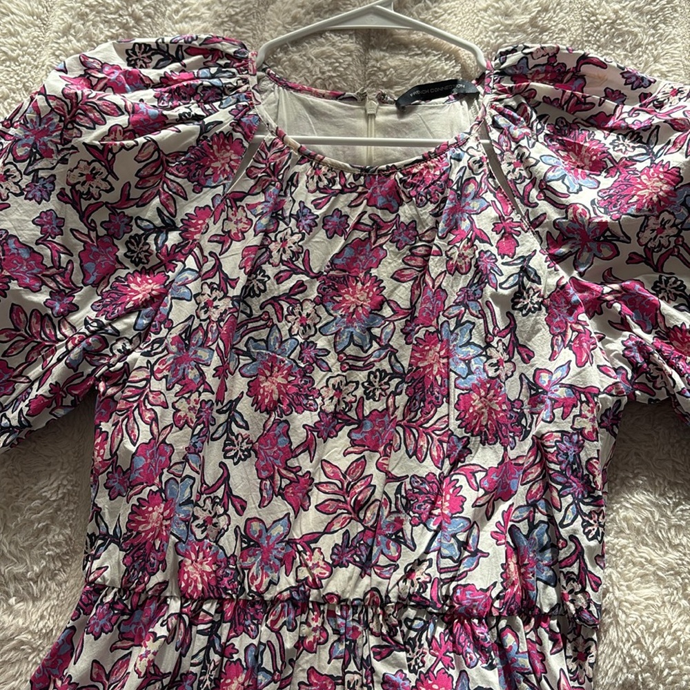 French connection puff sleeve dress - Picture 3 of 3